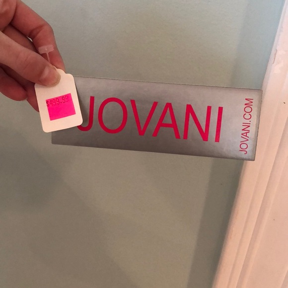 sparkly lace light blue prom dress - Picture 5 of 5